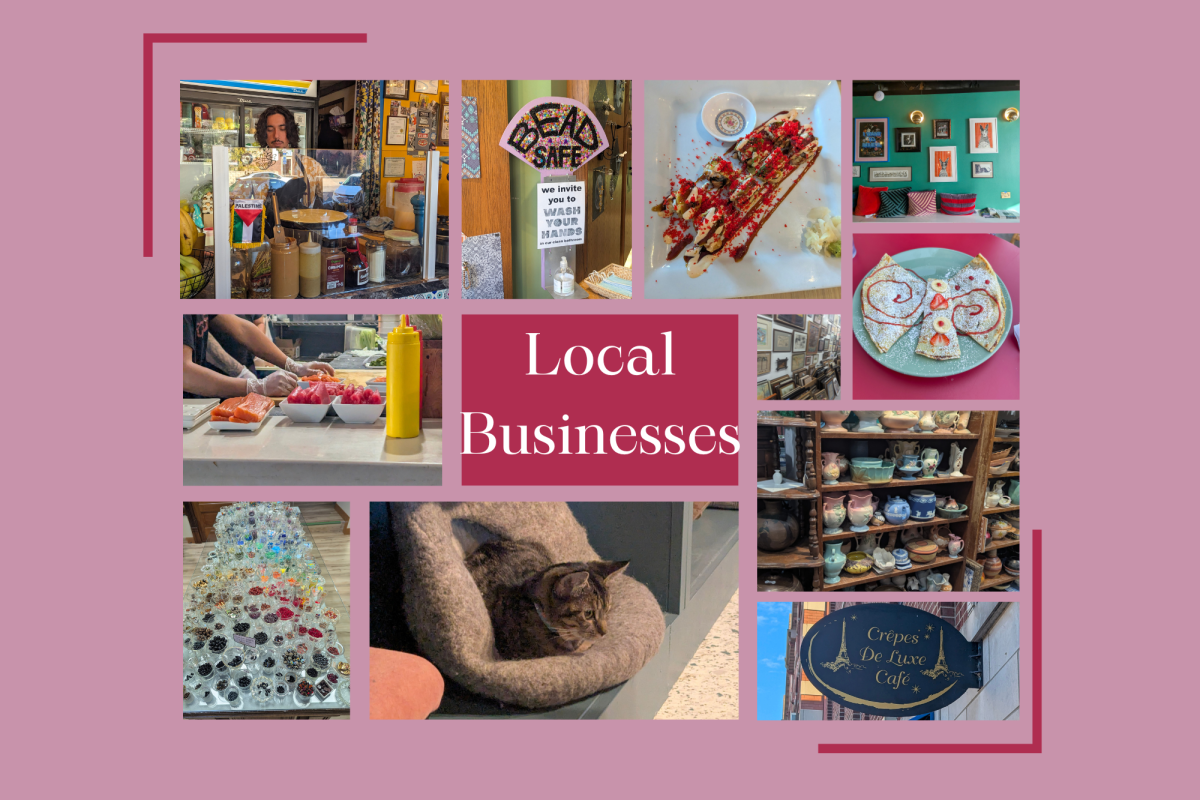 West Side Story visited five Iowa City businesses including The Kitty Corner Social Club, Formosa, Artifacts and Beadology.