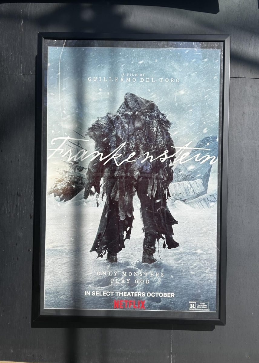 Along FilmScene's walls in downtown Iowa City, variations of del Toro's "Frankenstein" hang.