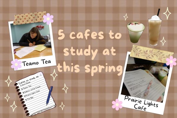 With testing season coming up and 60 coffee shops in the Iowa City area to choose from to do your studying, we helped narrow down those choices. Here are the five most popular cafes in the Iowa City area.