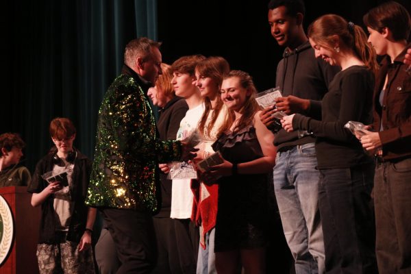 Principal Mitch Gross congratulates the Theatre West cast and crew for their outstanding dedication.